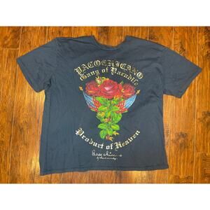 Vintage Christian Audigier Men's XXL Paco Chicano Hasta Y2k Vtg T-shirt Ed Hardy